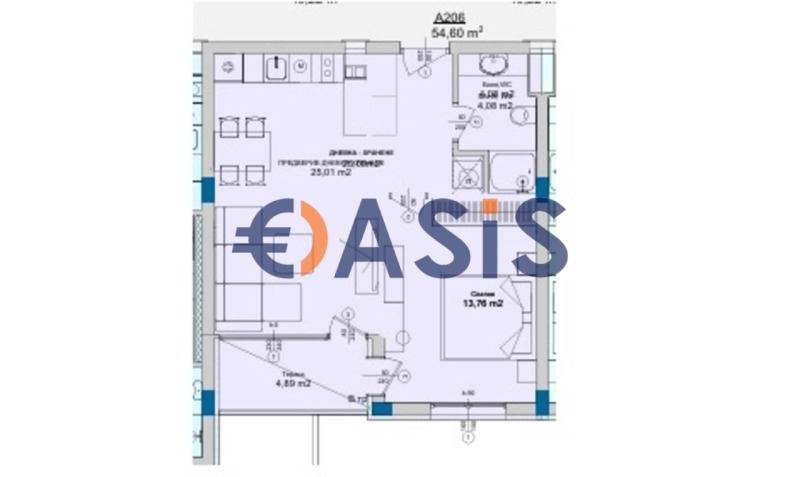 Na prodej  1 ložnice oblast Burgas , Sveti Vlas , 64 m2 | 79087308 - obraz [12]