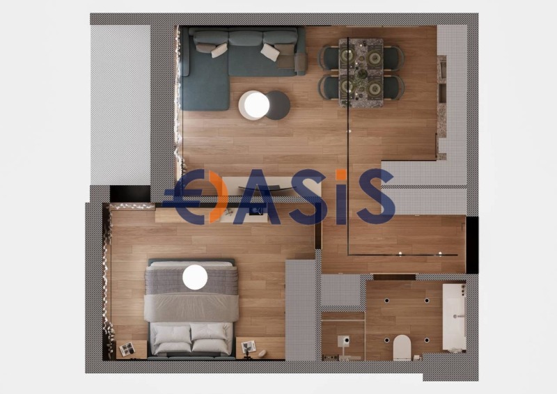Na prodej  1 ložnice oblast Burgas , Sveti Vlas , 64 m2 | 79087308 - obraz [11]