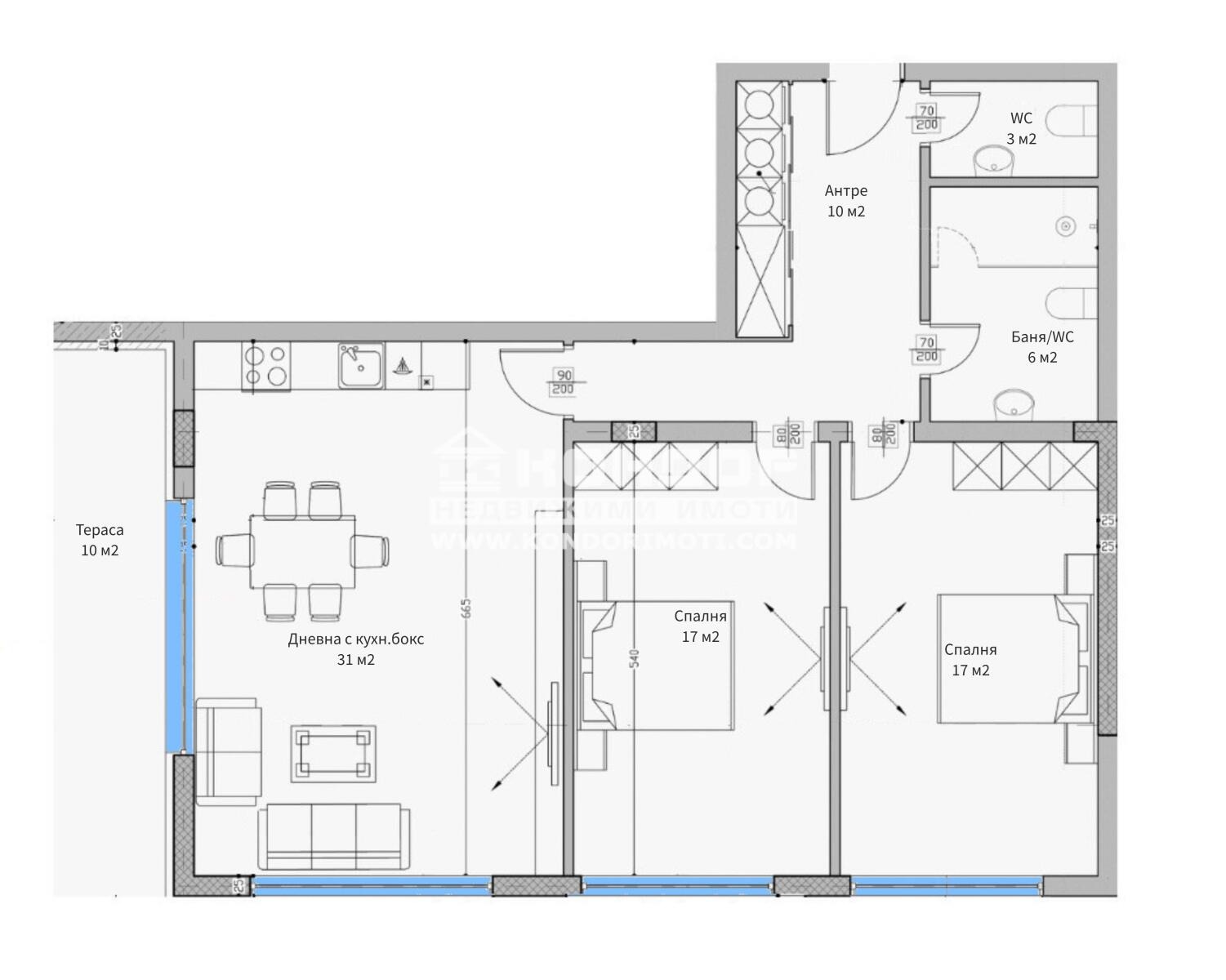 Продава 3-СТАЕН, гр. Пловдив, Отдих и култура, снимка 16 - Апартаменти - 55021500