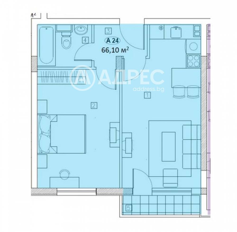 Продава 2-СТАЕН, гр. София, Център, снимка 4 - Апартаменти - 54065764
