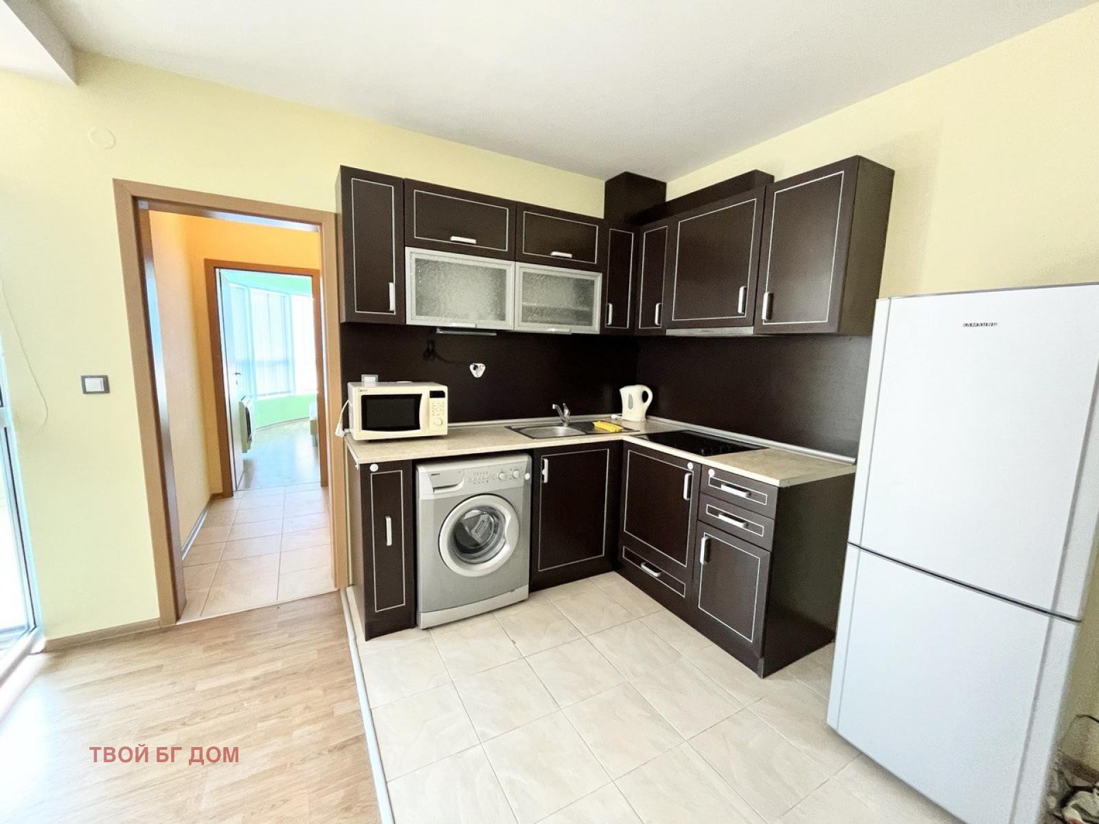 Продава 2-СТАЕН, гр. Поморие, област Бургас, снимка 4 - Апартаменти - 56102942
