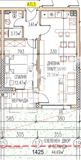 2-стаен град Пловдив, Остромила