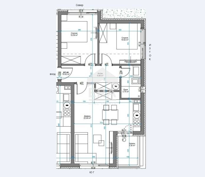 Продава 3-СТАЕН, гр. Варна, Изгрев, снимка 10 - Апартаменти - 54065760