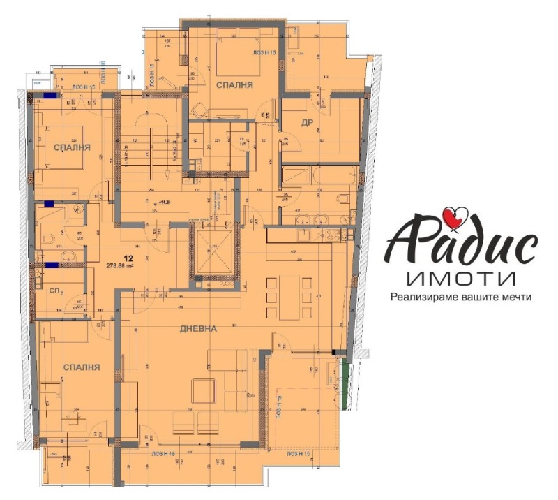 Продава  Многостаен град Стара Загора , Казански , 300 кв.м | 50931046 - изображение [2]