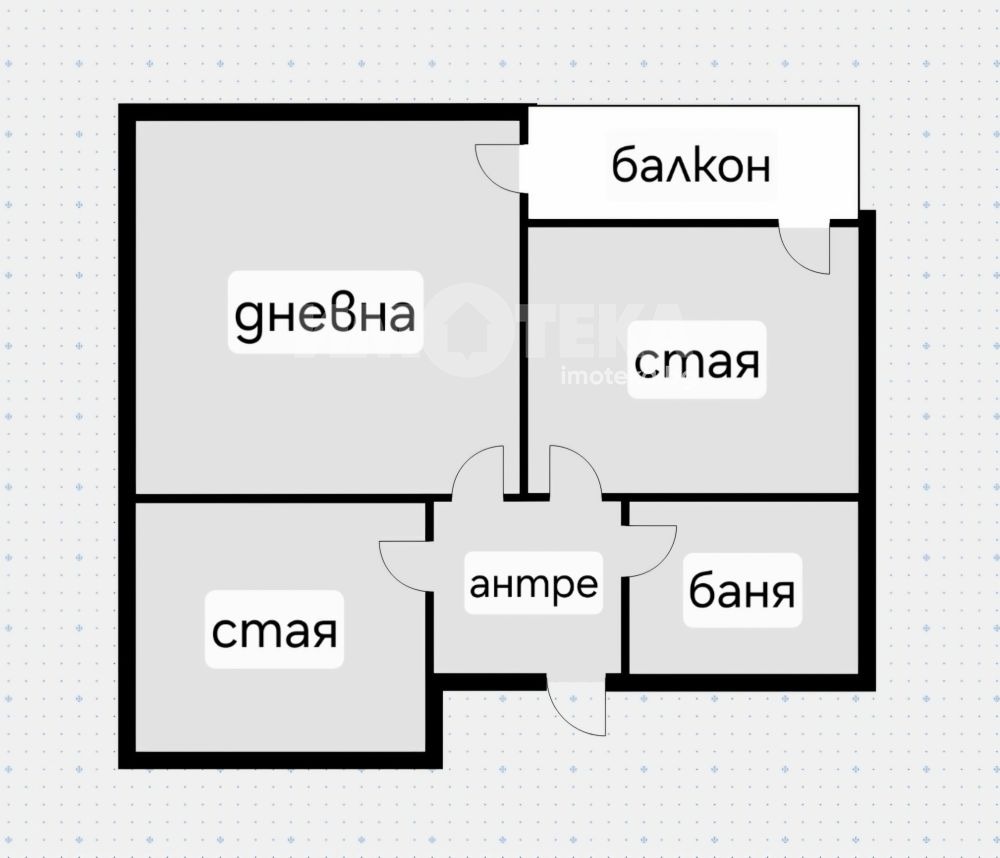 Продава 3-СТАЕН, гр. София, Редута, снимка 2 - Апартаменти - 56081946