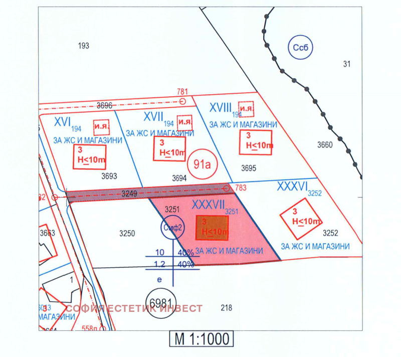 Продава ПАРЦЕЛ в град София, с. Бистрица - 680 кв.м / 234 600 € » 458 837.72 лв., СОФИЯ ЕСТЕТИК ИНВЕСТ