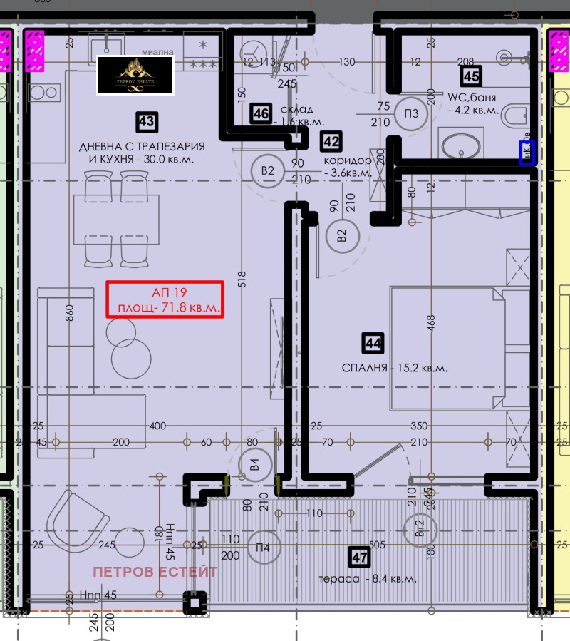 Na prodej  1 ložnice oblast Pazardzhik , Velingrad , 85 m2 | 12919161 - obraz [2]