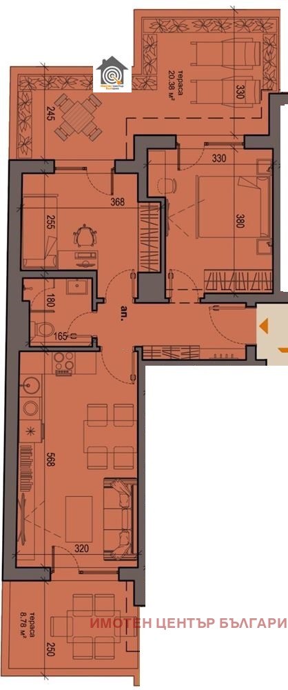 Продава  3-стаен град София , Малинова долина , 104 кв.м | 21569782 - изображение [12]