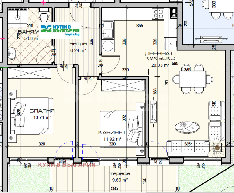 Продава 3-СТАЕН, гр. Варна, Виница, снимка 6 - Апартаменти - 52198491