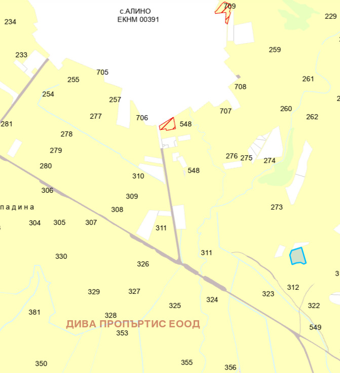 Продава ПАРЦЕЛ, с. Алино, област София област, снимка 3 - Парцели - 55102452
