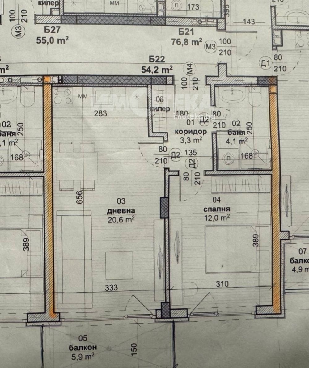 Продава 2-СТАЕН, гр. Варна, к.к. Св.Св. Константин и Елена, снимка 6 - Апартаменти - 55456954