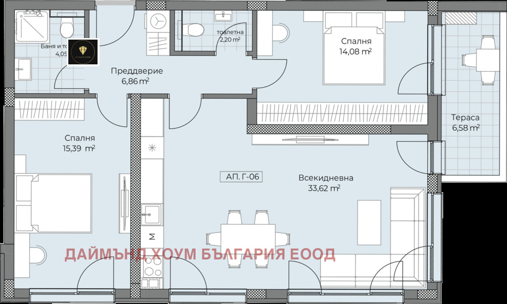 Продава 3-СТАЕН, гр. Пловдив, Остромила, снимка 2 - Апартаменти - 50313882