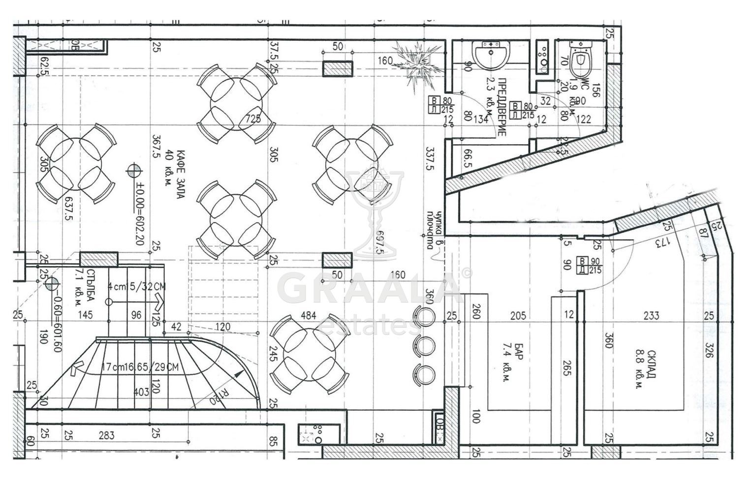 Продава МАГАЗИН, гр. София, Лозенец