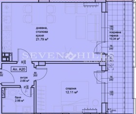 1 sypialnia Zapaden, Plowdiw 4