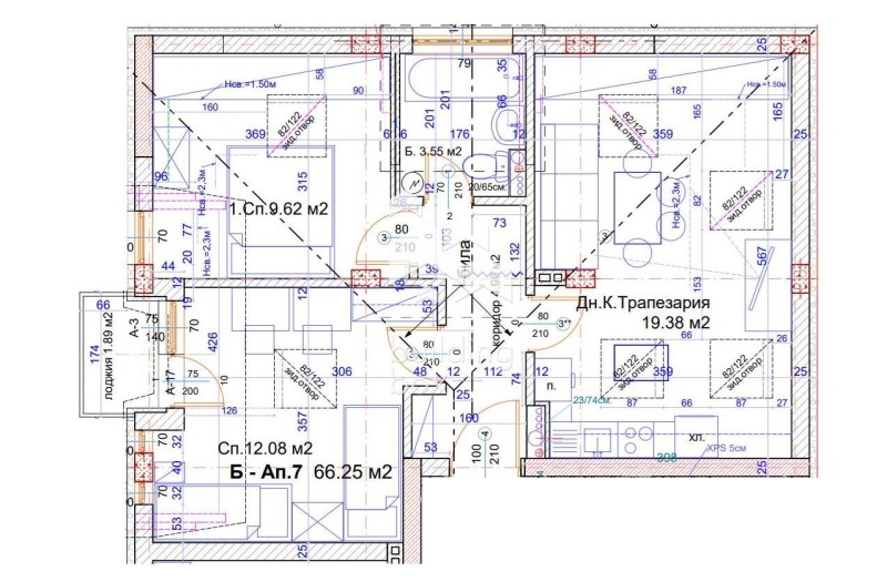 Продаја  2 спаваће собе Софија , Овча купел , 90 м2 | 50910390 - слика [3]