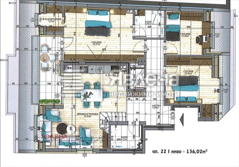 Продава 4-СТАЕН, гр. София, Витоша, снимка 2 - Апартаменти - 54021521