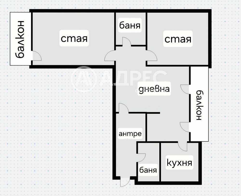 Продава 3-СТАЕН, гр. София, Стрелбище, снимка 4 - Апартаменти - 55146887