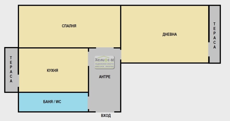 Til salg  1 soveværelse Montana , Shirok tsentar , 60 kvm | 94174926 - billede [17]