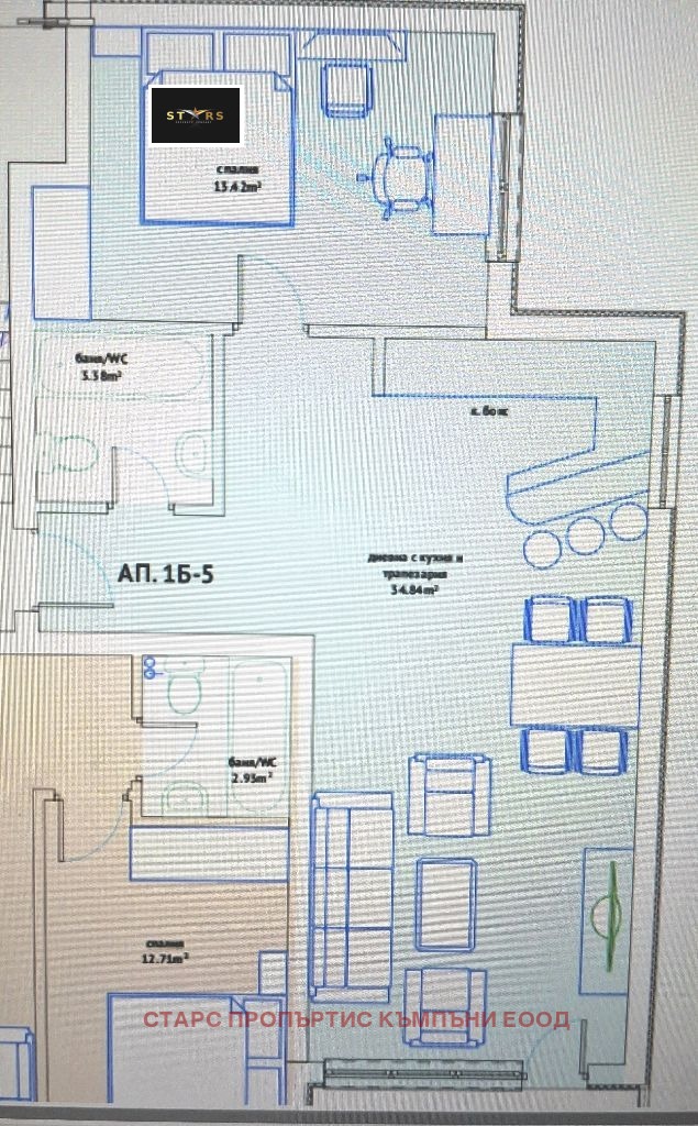 Продава  2-стаен град Варна , Виница , 74 кв.м | 67994688 - изображение [6]