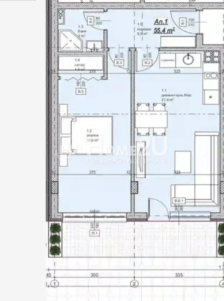 Продава 2-СТАЕН, гр. София, Витоша, снимка 12 - Апартаменти - 54781085