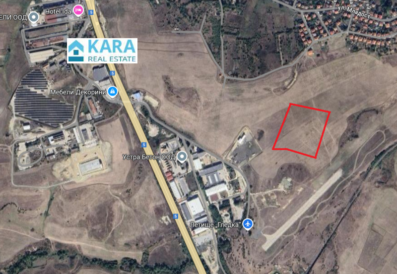 Продава ПАРЦЕЛ в град Кърджали, Промишлена зона - Юг - 5200 кв.м / 338 000 € » 661 070.54 лв., КАРА НЕДВИЖИМИ ИМОТИ
