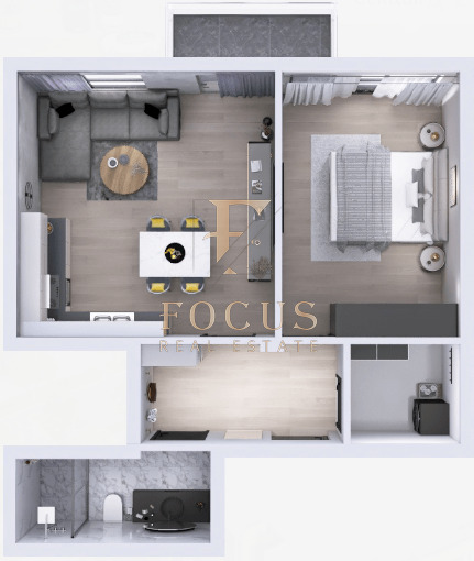 For Sale  1 bedroom Plovdiv , Ostromila , 76 sq.m | 89306150 - image [3]