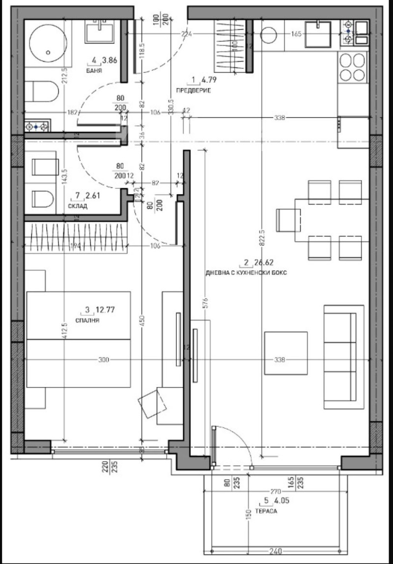 À vendre  1 chambre Sofia , Malinova dolina , 75 m² | 26139693 - image [2]