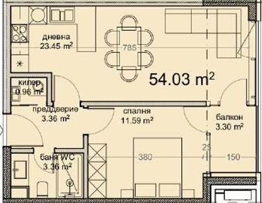 Продава 2-СТАЕН, гр. Варна, Владислав Варненчик 1, снимка 2 - Апартаменти - 53523350