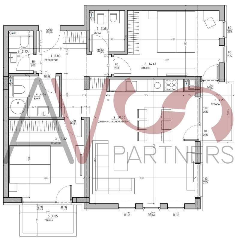 Продава 3-СТАЕН, гр. София, Малинова долина, снимка 12 - Aпартаменти - 48813547