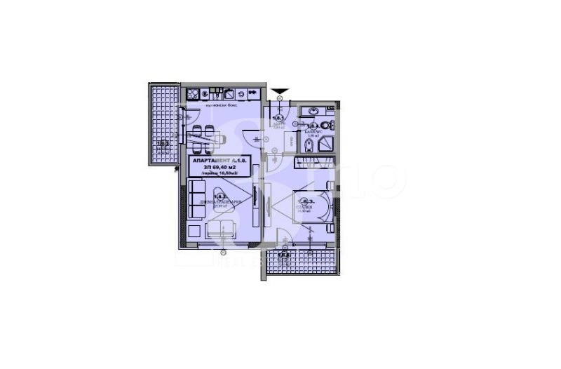 Продава  2-стаен област София , с. Гара Елин Пелин , 79 кв.м | 96334539 - изображение [9]