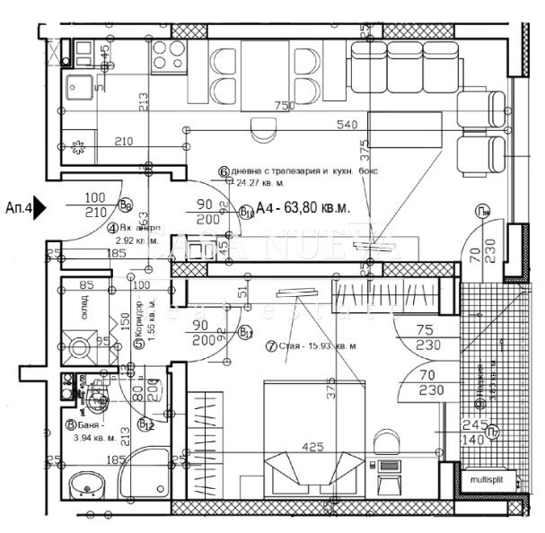 Продава 2-СТАЕН, гр. София, област София-град, снимка 4 - Aпартаменти - 48299312