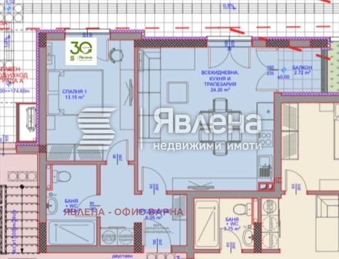 Продава 2-СТАЕН, гр. Варна, Виница, снимка 3 - Апартаменти - 55755025