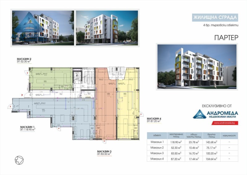 Myytävänä  Myymälä Pleven , Storgozija , 105 neliömetriä | 57638180 - kuva [9]