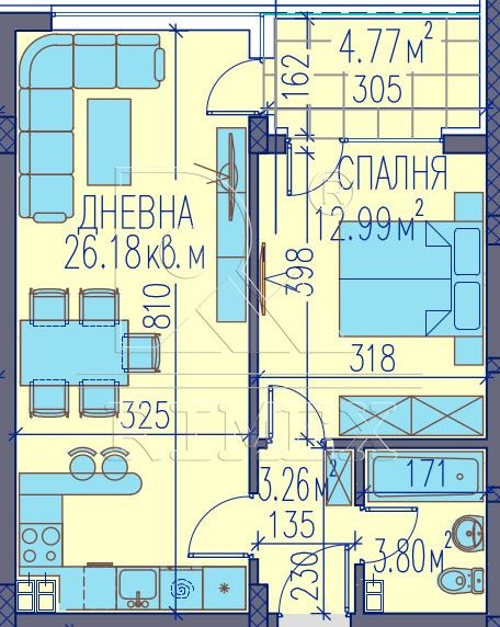 Продава 2-СТАЕН, гр. Пловдив, Каменица 2, снимка 2 - Апартаменти - 55636573