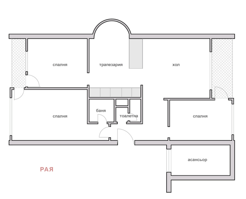 Satılık  2 yatak odası Sofia , Goce Delçev , 107 metrekare | 11517994 - görüntü [17]