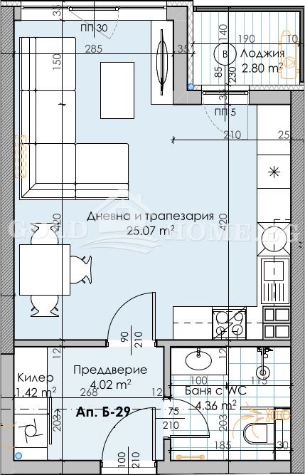 Продава 1-СТАЕН, гр. Пловдив, Кършияка, снимка 4 - Aпартаменти - 48236723