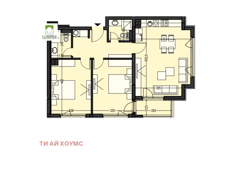 Zu verkaufen  2 Schlafzimmer Sofia , Mladost 4 , 111 qm | 63155483 - Bild [3]