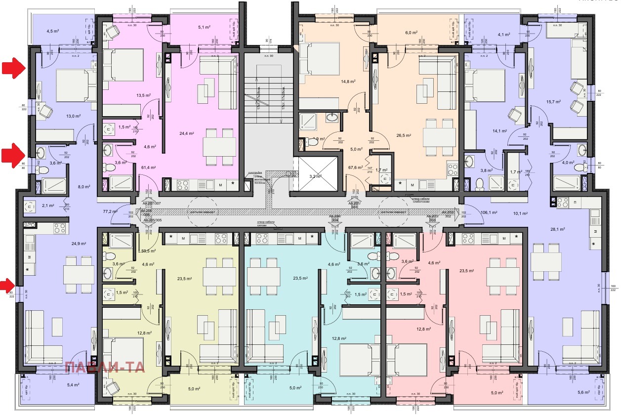 Продава 2-СТАЕН, гр. Бургас, Крайморие, снимка 13 - Апартаменти - 55641308
