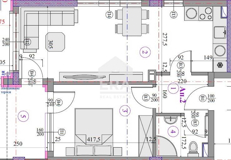 Продава 2-СТАЕН, гр. София, Малинова долина, снимка 8 - Aпартаменти - 47523317