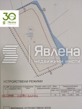 Продава парцел област Бургас гр. Обзор - [1] 