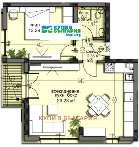 Продава 2-СТАЕН, гр. Варна, Изгрев, снимка 9 - Апартаменти - 53641978