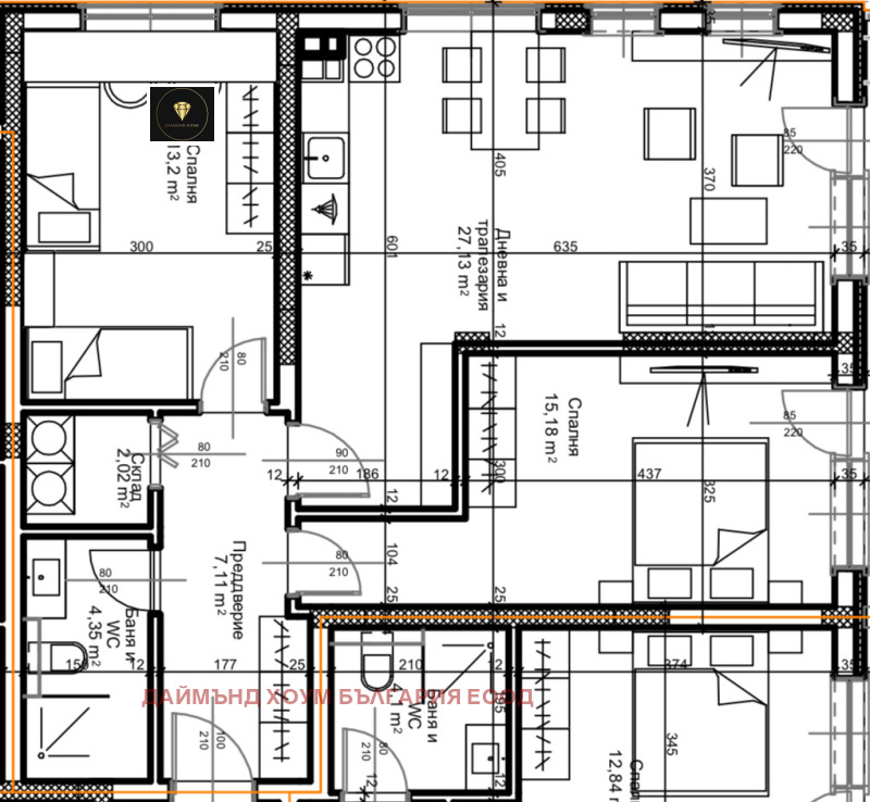 Продава 3-СТАЕН, гр. Пловдив, Остромила, снимка 11 - Апартаменти - 53497404