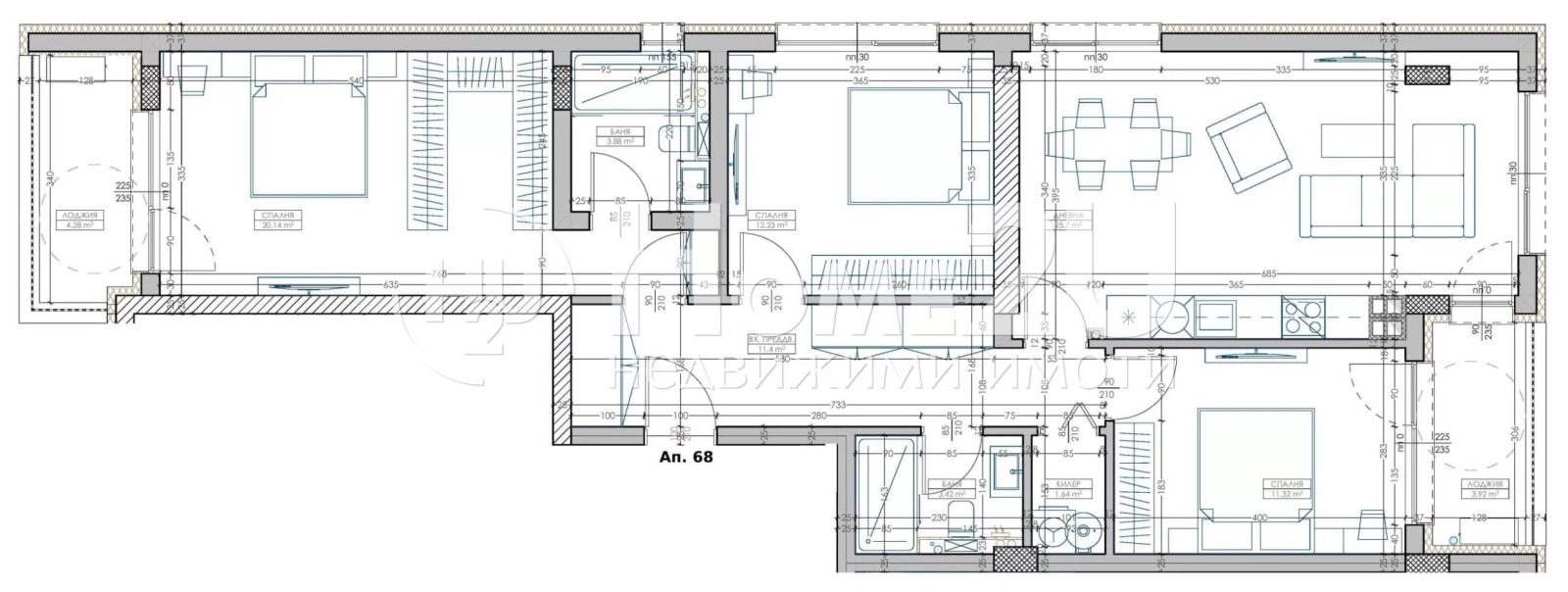 Продава 4-СТАЕН, гр. Варна, Младост 1, снимка 15 - Апартаменти - 54130904