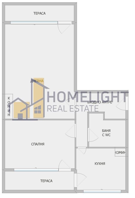 À venda  1 quarto Sofia , Krasno selo , 65 m² | 99496475 - imagem [6]