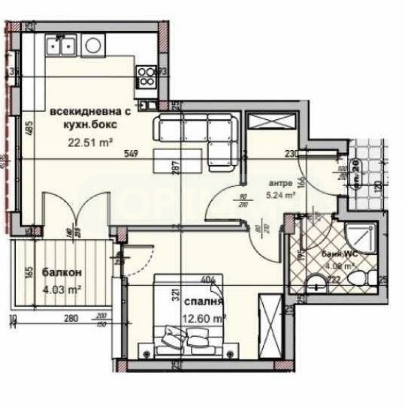 Продава  2-стаен град Варна , Владислав Варненчик 1 , 68 кв.м | 20049516 - изображение [3]