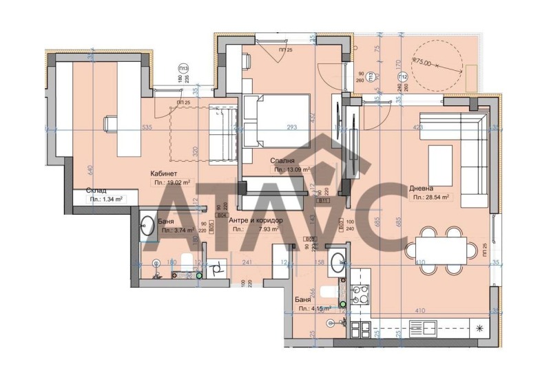 Продава 3-СТАЕН, с. Марково, област Пловдив, снимка 3 - Aпартаменти - 49316661