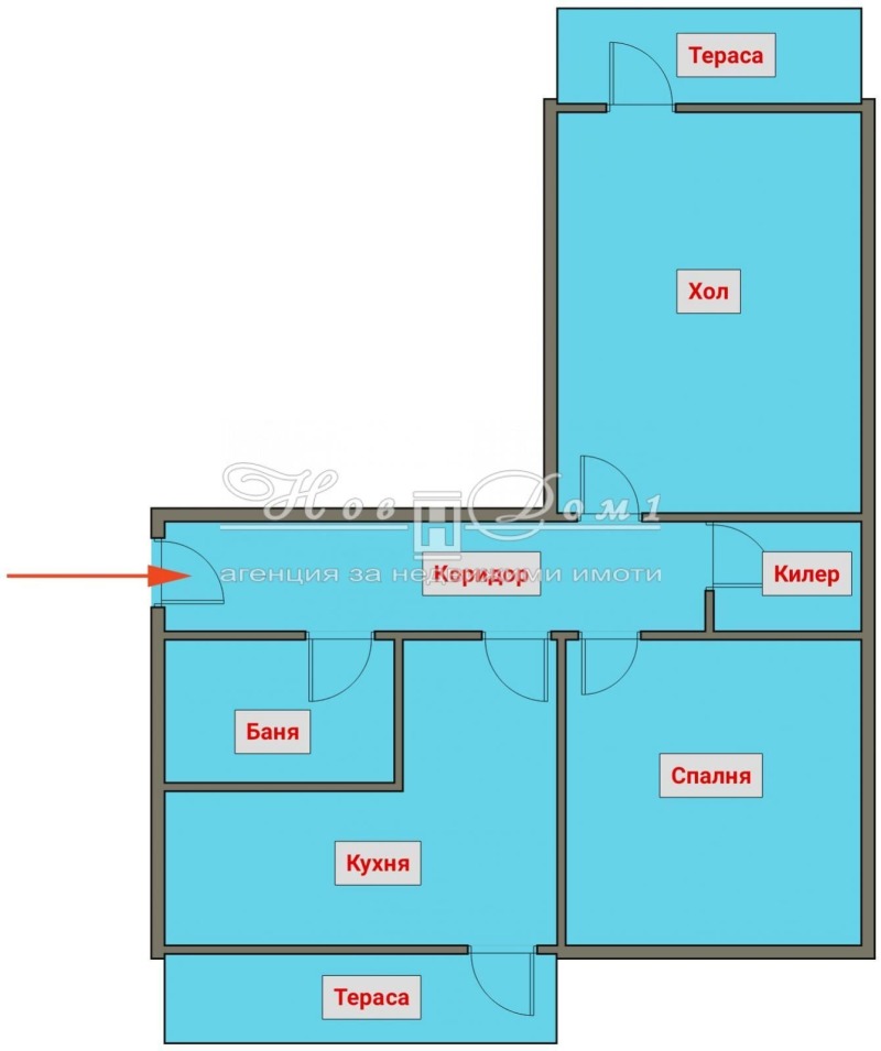 Na sprzedaż  2 sypialnie Warna , Mladost 2 , 60 mkw | 69578799