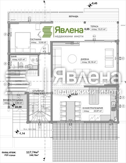 Продава КЪЩА, гр. София, Бояна, снимка 3 - Къщи - 49265080