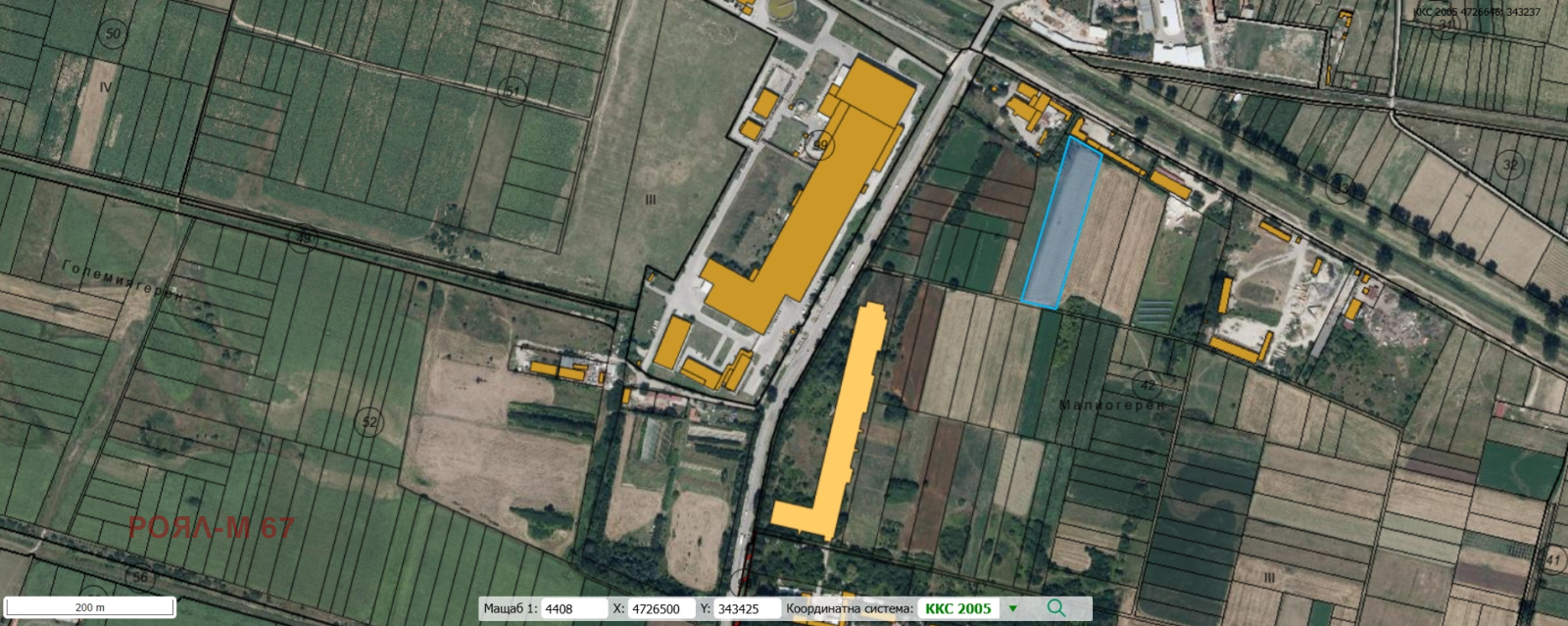 Продава ЗЕМЕДЕЛСКА ЗЕМЯ, гр. Елин Пелин, област София област