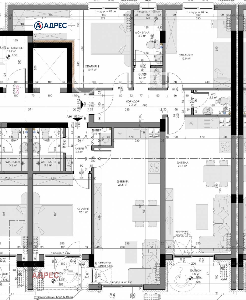 Продава 3-СТАЕН, гр. Варна, Владислав Варненчик 1, снимка 5 - Апартаменти - 53870052